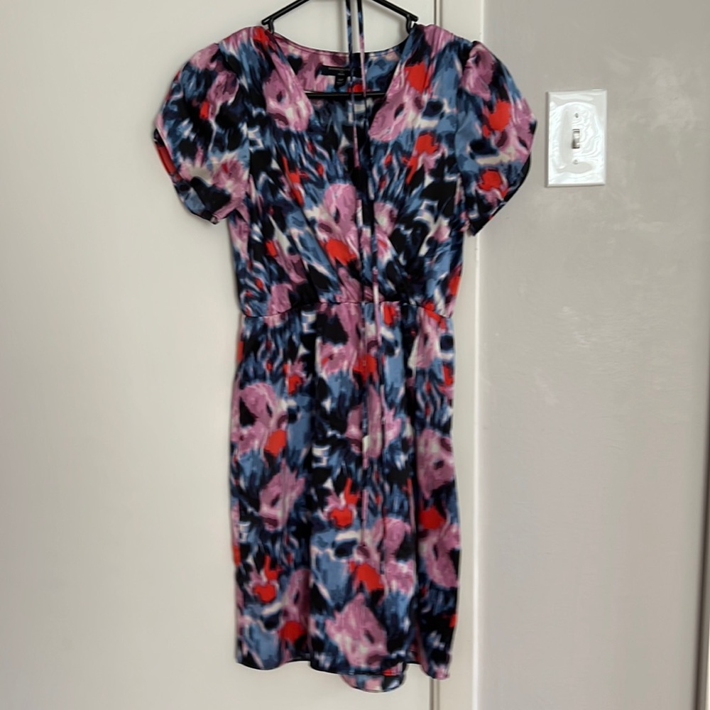 Banana Republic watercolor work dress